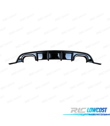 DIFUSOR VOLKSWAGEN VW GOLF 6 08-12 LOOK 7.5 R PRETO BRILHANTE