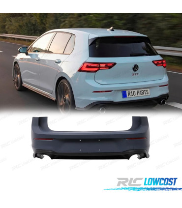 PARA-CHOQUES TRASEIRO VOLKSWAGEN VW GOLF 8 LOOK GTI