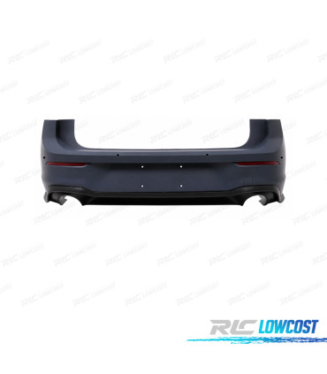 PARA-CHOQUES TRASEIRO VOLKSWAGEN VW GOLF 8 LOOK GTI PDC