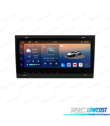 AUTO RÁDIO GPS ANDROID 14 AUDI A3 S3 RS3 03-12