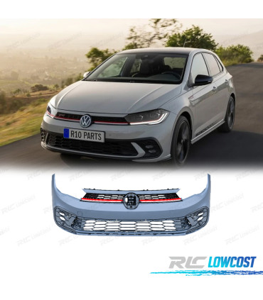 PARA-CHOQUES FRONTAL VOLKSWAGEN VW POLO 22- LOOK GTI