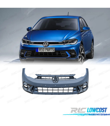 PARA-CHOQUES FRONTAL VOLKSWAGEN POLO 22- LOOK R LINE