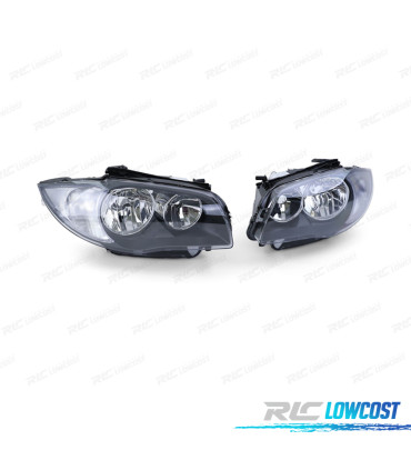 FARÓIS BMW E81 E82 E87 E88 04-11