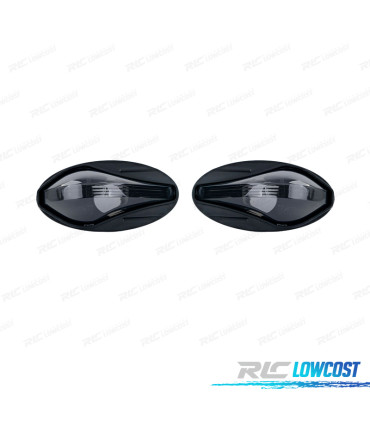 PISCAS LATERAIS PEUGEOT TOYOTA FUNDO NEGRO