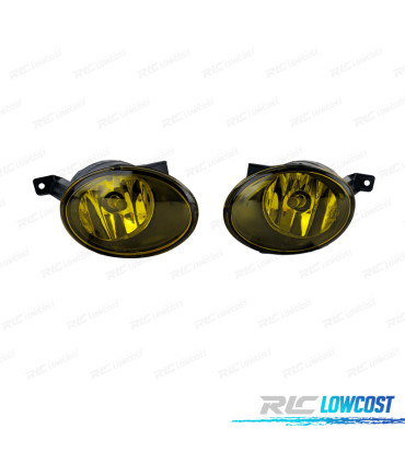 FAROIS DE NEVOEIRO VOLKSWAGEN VW AMARELAS