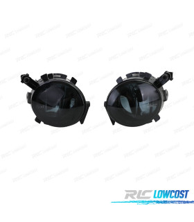 FARÓIS DE NEVOEIRO SEAT IBIZA 6J LEON 1P ALTEA 5P PRETO FUMADO