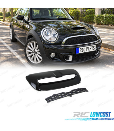 ENTRADA DE AR MINI COOPER S R55 R56 R57 R58 R59 06-10 PRETO BRILHANTE
