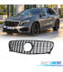 GRELHA MERCEDES GLA X156 13-16 LOOK GT PRETO BRILHANTE CROMADO
