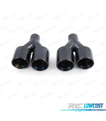 PONTEIRAS DE ESCAPE BMW F10 F11 F12 F13 10-17 PRETO