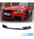SPOILER LIP BMW F30 F31 15-19 LOOK M PERFORMANCE PRETO BRILHANTE