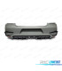 PARA-CHOQUES TRASEIRO VOLKSWAGEN VW POLO 6R 6C 09-17 LOOK R400