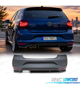 PARA-CHOQUES TRASEIRO VOLKSWAGEN VW POLO 6R 6C 09-17 LOOK SPORT