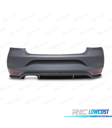PARA-CHOQUES TRASEIRO VOLKSWAGEN VW POLO 6R 6C 09-17 LOOK SPORT