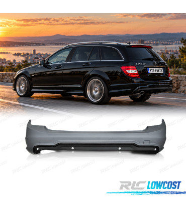 PARA-CHOQUES TRASEIRO MERCEDES S204 11-14 LOOK AMG PDC