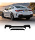 DIFUSOR BMW G22 G23 20-24 LOOK M 440i PRETO BRILHANTE