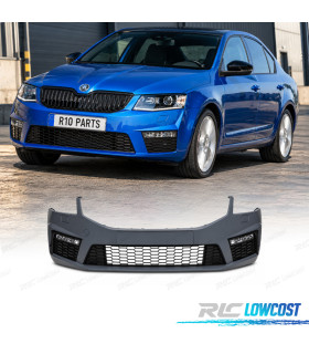 PARA-CHOQUES FRONTAL SKODA OCTAVIA 17-20 LOOK RS PDC SRA + FAROIS NEVOEIRO