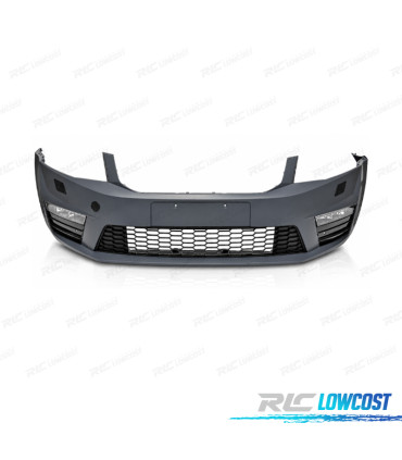 PARA-CHOQUES FRONTAL SKODA OCTAVIA 13-17 LOOK RS SRA + FAROIS NEVOEIRO
