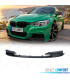SPOILER LIP BMW F30 F31 LOOK M PERFORMANCE PRETO MATE