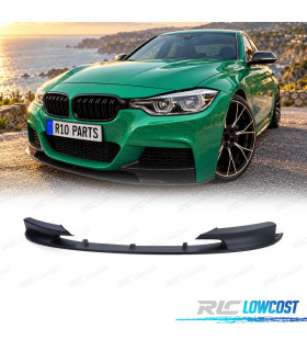 SPOILER LIP BMW F30 F31 LOOK M PERFORMANCE PRETO MATE