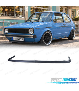 SPOILER LIP VOLKSWAGEN VW GOLF JETTA CADDY PRETO