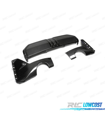 DIFUSOR BMW G20 LCI 23-25 LOOK M 330i CARBONO