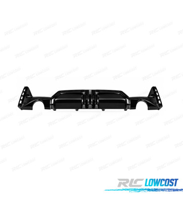 DIFUSOR BMW G20 LCI 23-25 LOOK M 330i PRETO BRILHANTE