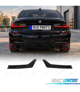 SPLITTERS TRASEIROS BMW G20 19-22 CARBONO