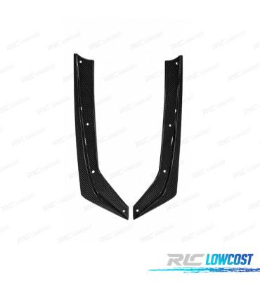 SPLITTERS TRASEIROS BMW G20 19-22 CARBONO