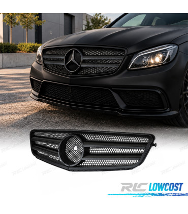 GRELHA MERCEDES W204 07-14 LOOK AMG PRETO MATE