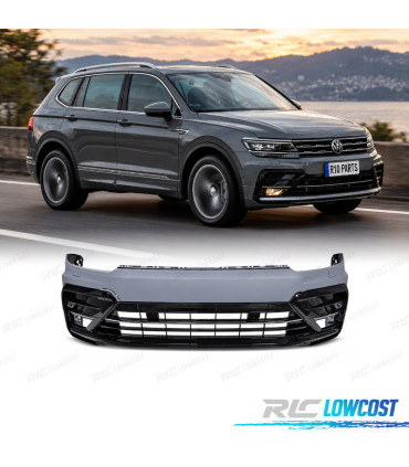 PARA-CHOQUES FRONTAL VOLKSWAGEN VW TIGUAN 16-20 LOOK R LINE PDC SRA