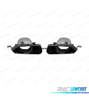 PONTEIRAS DE ESCAPE BMW G20 G21 LCI 23-25 LOOK M PERFORMANCE PRETO