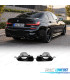 PONTEIRAS DE ESCAPE BMW G20 G21 LCI 23-25 LOOK M PERFORMANCE PRETO