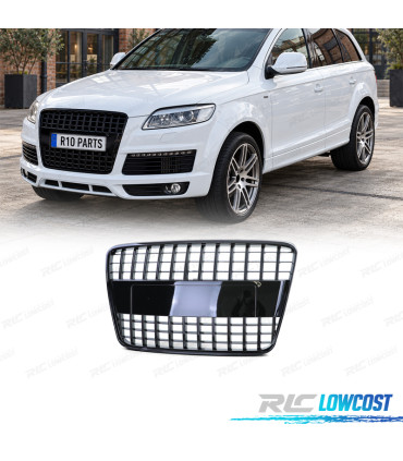 GRELHA AUDI Q7 05-09 LOOK S LINE PRETO BRILHANTE