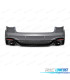 PARA-CHOQUES TRASEIRO AUDI A4 B9 20-24 LOOK RS4 PDC