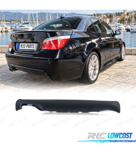 DIFUSOR BMW E60 E61 LOOK M PRETO BRILHANTE