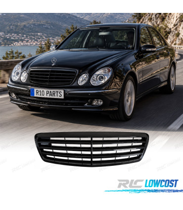 GRELHA MERCEDES CLASSE E W211 02-06 LOOK AMG PRETO