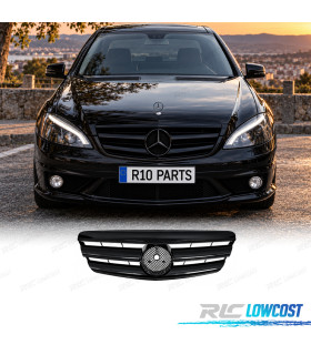 GRELHA MERCEDES W221 05-09 LOOK AMG PRETA