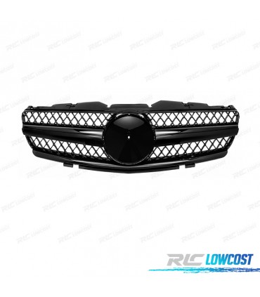 GRELHA MERCEDES SL R230 01-06 LOOK AMG PRETO BRILHANTE