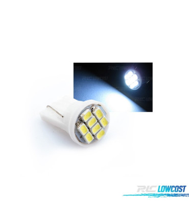 LÂMPADA T10 LED 8LED