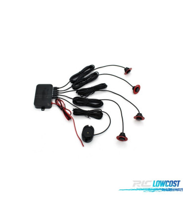 KIT PDC PARK TRONIC SENSORES DE ESTACIONAMENTO SONORO