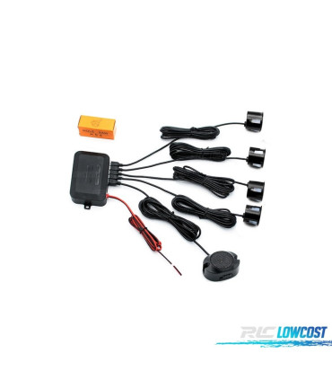 KIT PDC PARK TRONIC SIMPLE SENSORES DE ESTACIONAMENTO SONORO