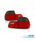 FAROLINS TRASEIROS LED BMW E46 99-03 VERMELHO ESCURECIDO LOOK M3
