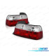 FAROLINS TRASEIROS BMW E36 90-97 VERMELHO BRANCO CRISTAL