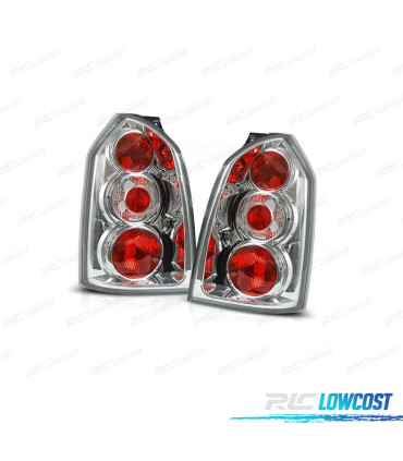 FAROLINS TRASEIROS HYUNDAI TUCSON 04-10 CROMADO