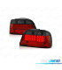 FAROLINS TRASEIROS LED BMW E38 94-01 VERMELHO ESCURECIDO