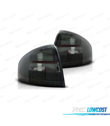 FAROLINS TRASEIROS LED AUDI A6 97-04 ESCURECIDOS