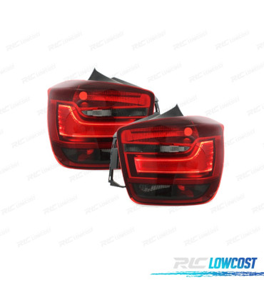 FAROLINS TRASEIROS LED BMW F20 F21 VERMELHO 11-