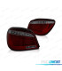 FAROLINS TRASEIROS LIGHTBAR LED BMW E60 03-07 VERMELHO BRANCO ESCURECIDOS