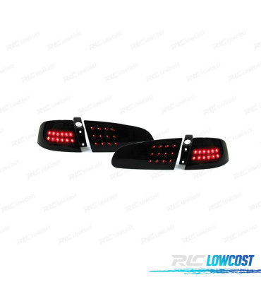 FAROLINS TRASEIROS LED SEAT IBIZA 6L 02-08 ESCURECIDOS