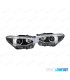 FARÓIS BMW F20 F21 11-15 BIXENON ANGEL EYES FUNDO PRETO